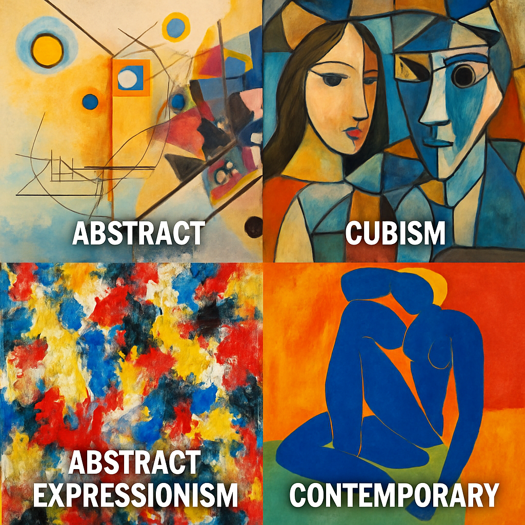Modern art evolution