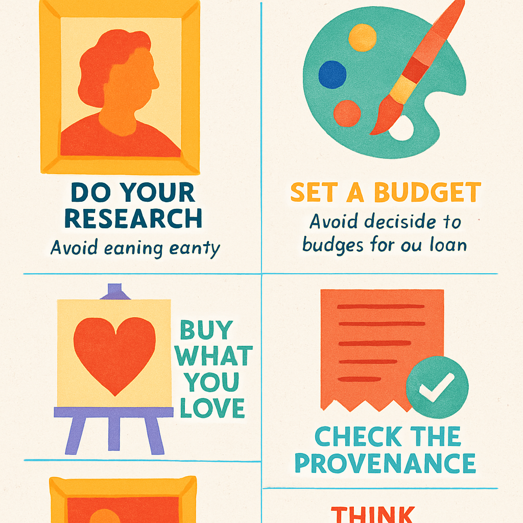 Art collecting tips