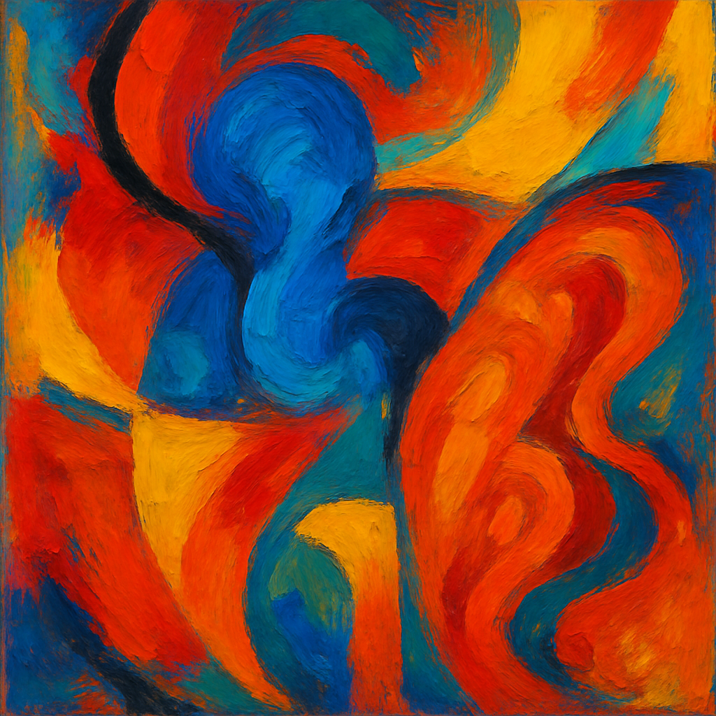 Beautiful abstract painting