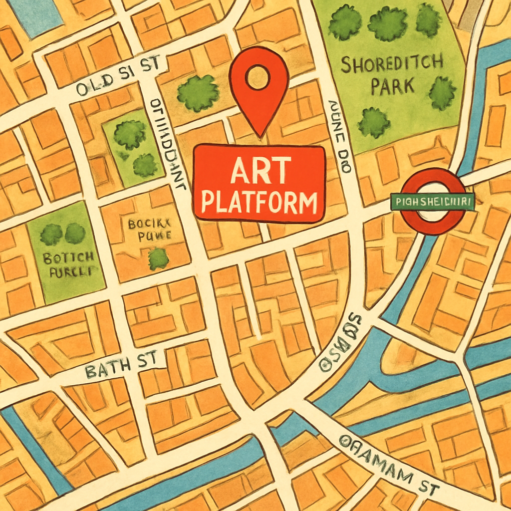 Map showing the location of our office